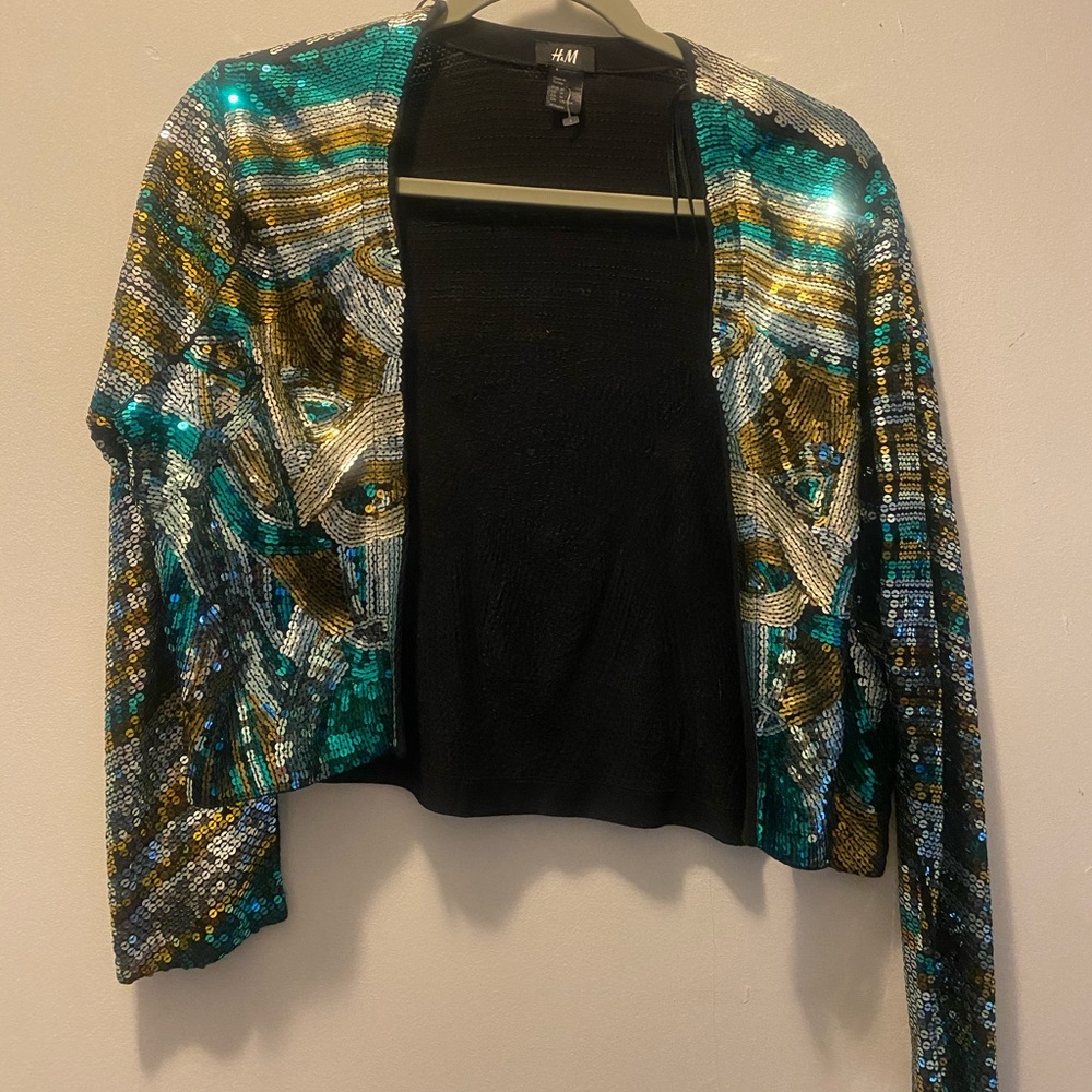 Multi Colored Sequin Jacket